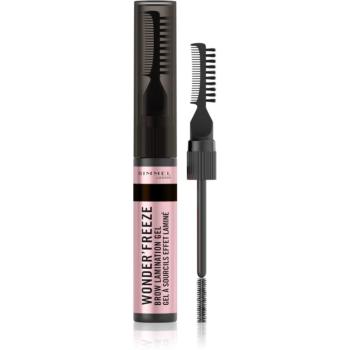 Rimmel Wonder'Freeze gel mascara pentru sprâncene culoare 004 Deep Brown 6 g