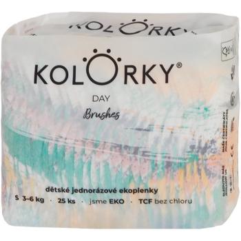 Kolorky Day Brushes scutece ECO de unică folosință marimea S 3-6 Kg 25 buc