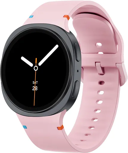 4wrist Curea din silicon pentru Samsung Galaxy Watch8 - Růžový
