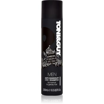 TONI&GUY Men sampon si balsam 2 in 1 anti matreata 250 ml