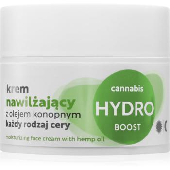Ideepharm Idee Derm Hydro Boost cremă hidratantă cu ulei de canepa 50 ml