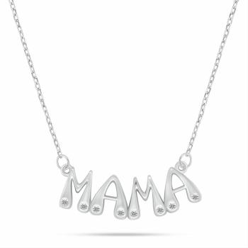 Brilio Silver Colier de argint pentru femei Mama NCL189W