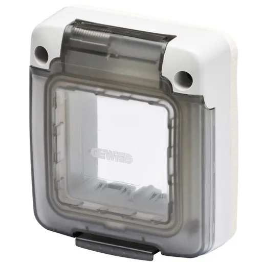 Capac etans 2 module IP65 Gewiss System GW27403, gri