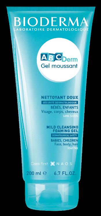 BIODERMA ABCDerm Moussant jemný čisticí gel 200 ml