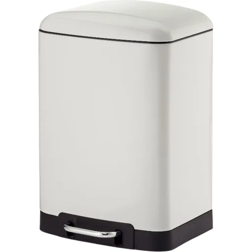 Coș cu pedale Kela DAVINO 12 l, alb