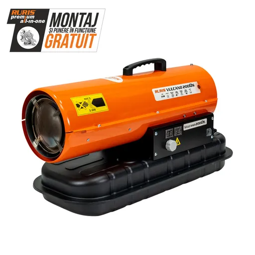 Tun de Aer Cald cu Ardere Directa Ruris vulcano 2000s