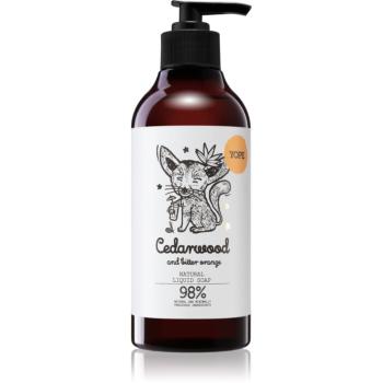 Yope Cedarwood & Bitter Orange Săpun lichid pentru mâini 500 ml