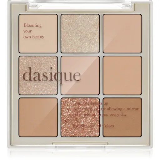 Dasique Eye Shadow Pallete paletă cu farduri de ochi culoare 07 Milk Latte 7 g