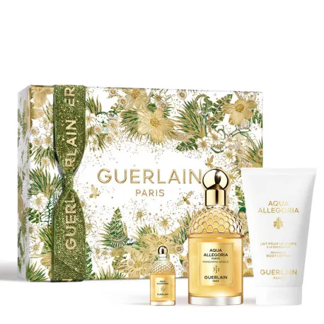 Guerlain Aqua Allegoria Forte Mandarine Basilic - EDP 75 ml + loțiune de corp 75 ml + EDP 7,5 ml