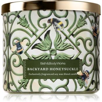 Bath & Body Works Backyard Honeysuckle illatgyertya 411 g