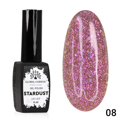 Stardust 8ml 08 gel de lustruit