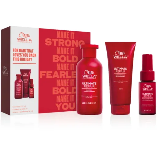 Wella Professionals Ultimate Repair Set set cadou pentru par deteriorat si vopsit