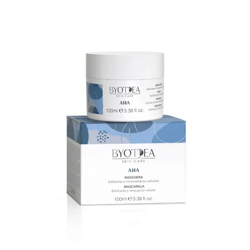 Masca Exfolianta Pentru Combaterea Petelor Si A Semnelor Post-Acneice, Byotea AHA 100ml