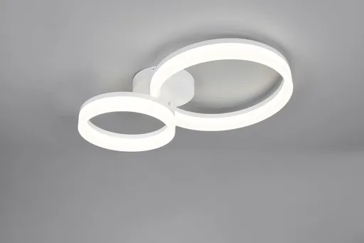 Plafoniera Scope, RL, 51x33x12 cm, 22W, 1x SMD, plastic, alb mat