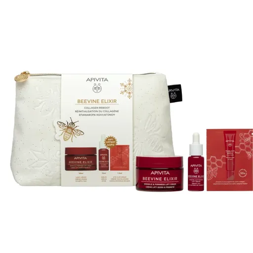 Apivita Beevine Elixir Gift Pouch (with Light Cream) set cadou pentru fermitatea pielii