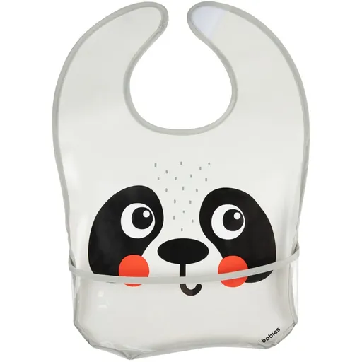 Canpol babies BabiesBoo Bibs bavețică Panda 1 buc