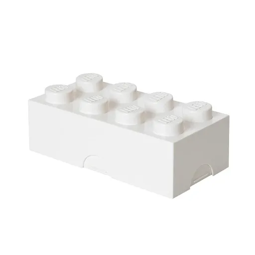 Cutie pentru gustări 10 x 20 x 7,5 cm, mai multe variante - LEGO Culoare: alb