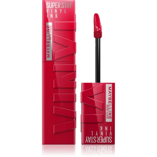 MAYBELLINE NEW YORK SuperStay Vinyl Ink Ruj de buze lichid, de lunga durata 50 WICKED 4.2 ml