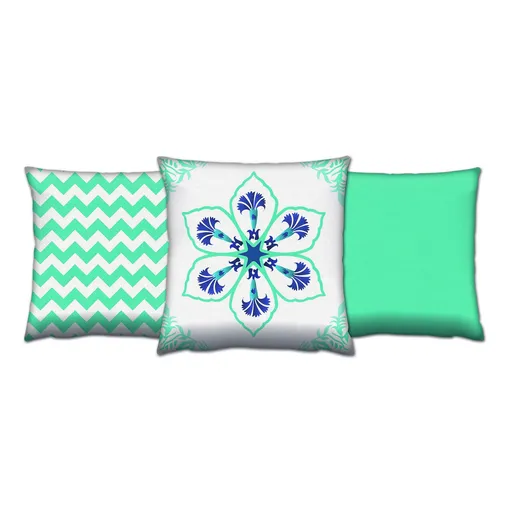 Set perne decorative	, AC-4429-4679-4430, 50% bumbac / 50% poliester, Multicolor