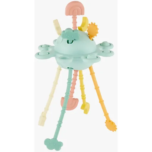 Bieco Silicone Activity Planet jucărie cu activități 12 m+ Eucalyptus 1 buc