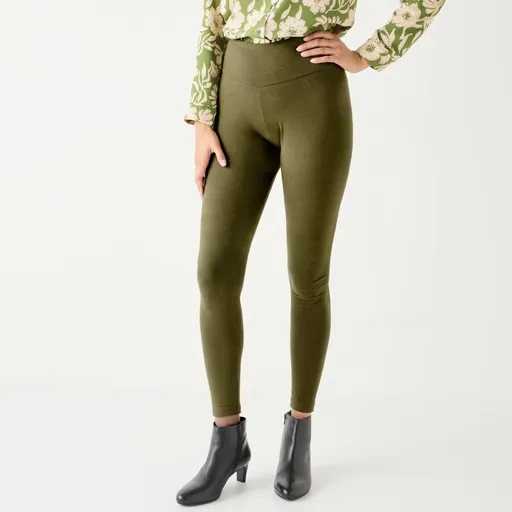 Colanți lungi cu efect de abdomen plat