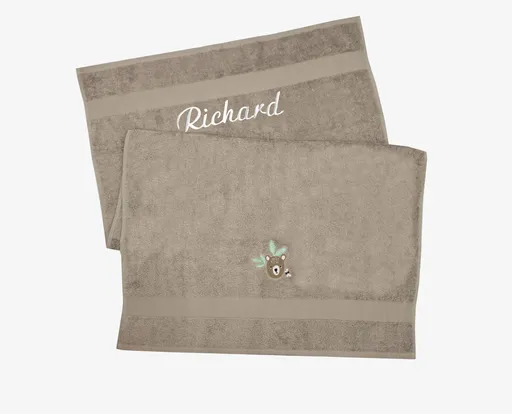 Prosop pentru copii, cu broderie