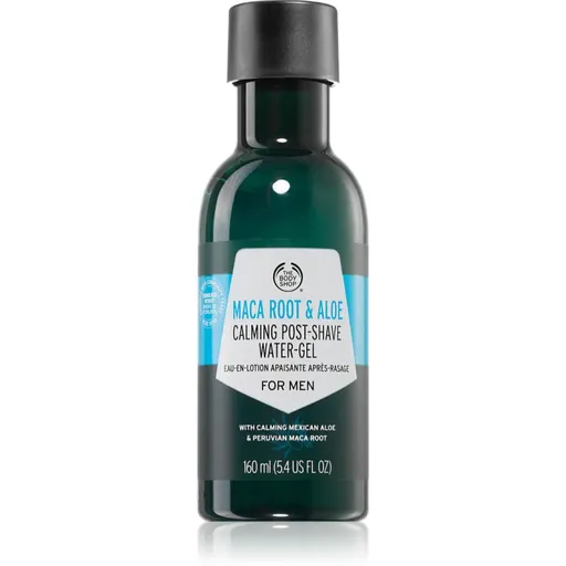 The Body Shop Maca Root & Aloe Calming Post-Shave Water Gel gel după bărbierit cu efect calmant 160 ml