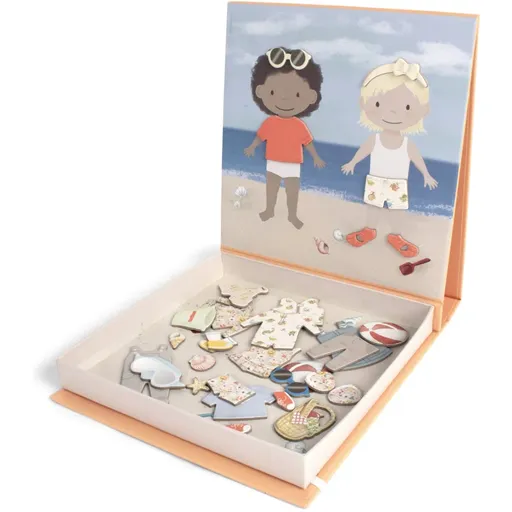 FILIBABBA Magnetic Game Dress-up - A day at the beach placă magnetică 1 buc