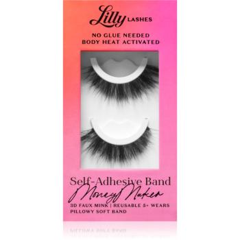 Lilly Lashes Self-Adhesive Band umelé mihalnice typ MoneyMaker 2 ks