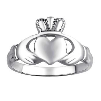 Silvego Inel de damă din argint sterling Claddagh ZTR96391 58 mm