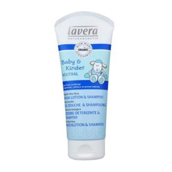 Lavera Sampon pentru corp si păr Baby & Kinder Neutral (Wash Lotion & Shampoo) 200 ml