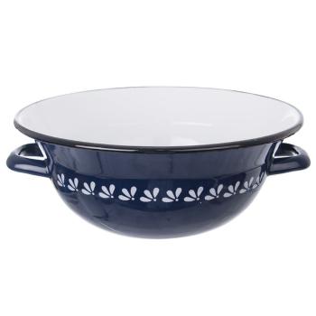 Castron smălțuit Orion IMPRIMEU ALBASTRU, 26 cm