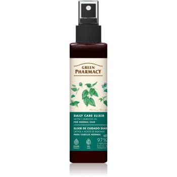 Green Pharmacy Nettle & Burdock oil Elixir ser pentru par normal 150 ml