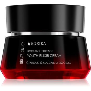 KORIKA Korean Heritage Ginseng & Marine Stem Cells Youth Elixir Cream crema hranitoare cu antioxidanti pentru intinerirea pielii 50 ml