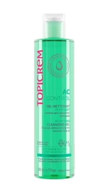 Topicrem Gel de curățare pentru pielea grasă și sensibilă AC(Purifying Cleansing Gel) 400 ml