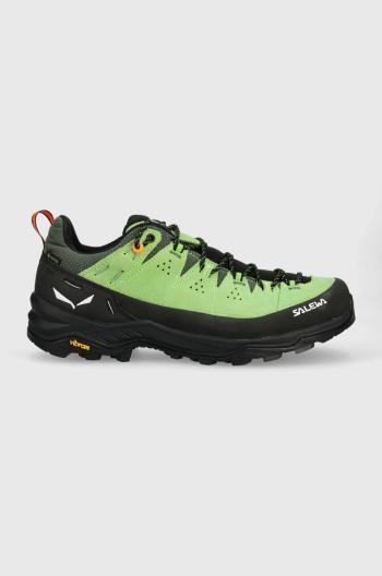 Salewa cipő Alp Trainer 2 GTX zöld, férfi