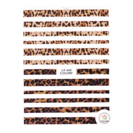 Abtibild Unghii 3D Oranjollie, CA-406