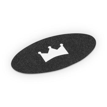 BoarderKING Griptape pentru placa de echilibru, pentru placa de interioar, plastic, 2 bucăți, ovală