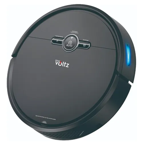 Robot aspirator Oliver Voltz OV51004A, 4400mAh, 600ml, Pana la 200 m², Wi-Fi, Tuya Smart, Telecomanda, Giroscop, Negru