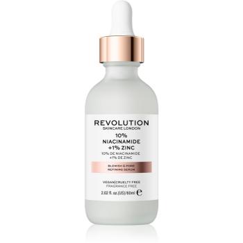 Revolution Skincare Niacinamide 10% + Zinc 1% ser pentru pori dilatati 60 ml