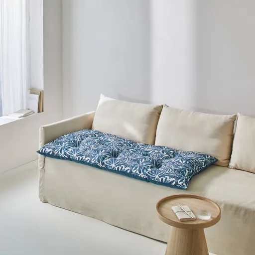 Pătură din microfibră cu imprimeu de frunze tropicale 400g/m2