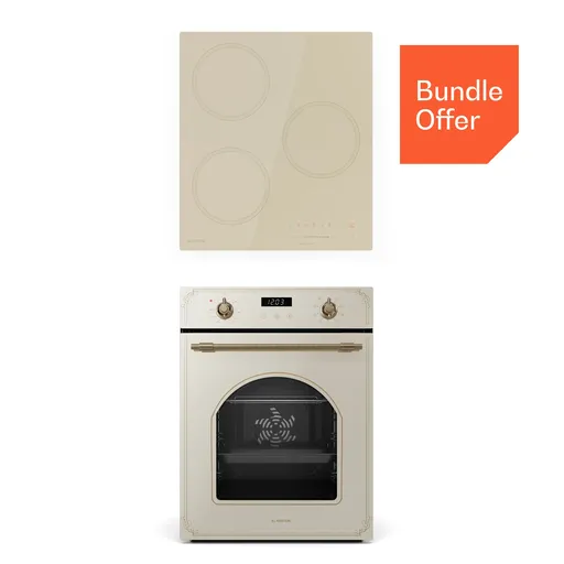 Klarstein Victoria Plită cu inducție + Cuptor încorporabil Victoria | 45 cm
