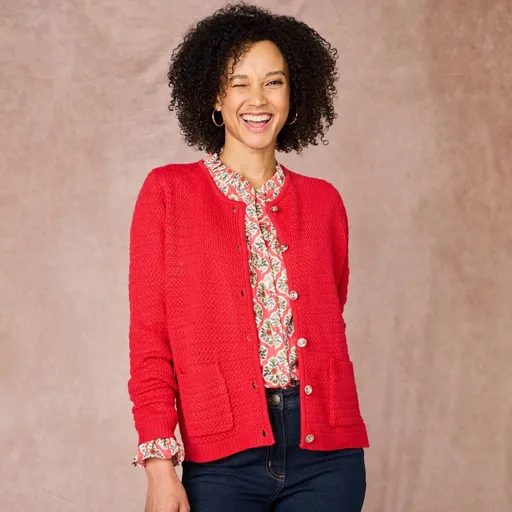 Pulover cu nasturi, culoare uni