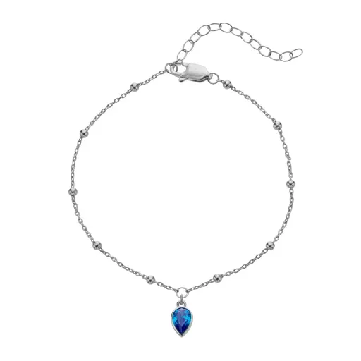 Hot Diamonds Brățară din argint pentru femeile născute în decembrie Silver Whisper SWB036