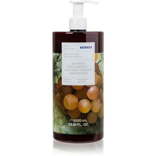 Korres Santorini Grape gel de dus revitalizant 1000 ml