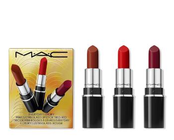 MAC Cosmetics Set pentru buze Everyday Luxury Mini Lustreglass Red (Lipstick Trio)
