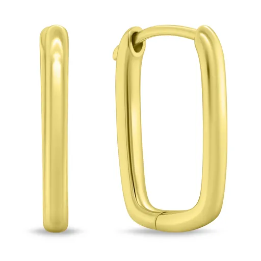 Brilio Silver Cercei eleganți placați cu aur EA764Y