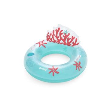 Colac gonflabl Bestway 43730 Coral Bliss, diametru 107 cm