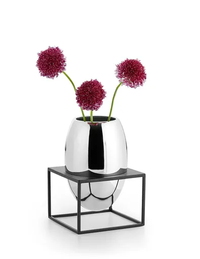 Vază cu suport de oțel SOLERO, măr. L - Philippi