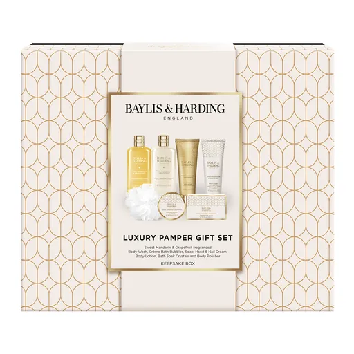 Baylis & Harding Set cadou Mandarin & Grapefruit Luxury 7 buc